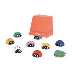 Jouet-Jeu pédagogique de mémoire, les coccinelle