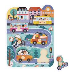 Jouet-Puzzle city 6 pièces