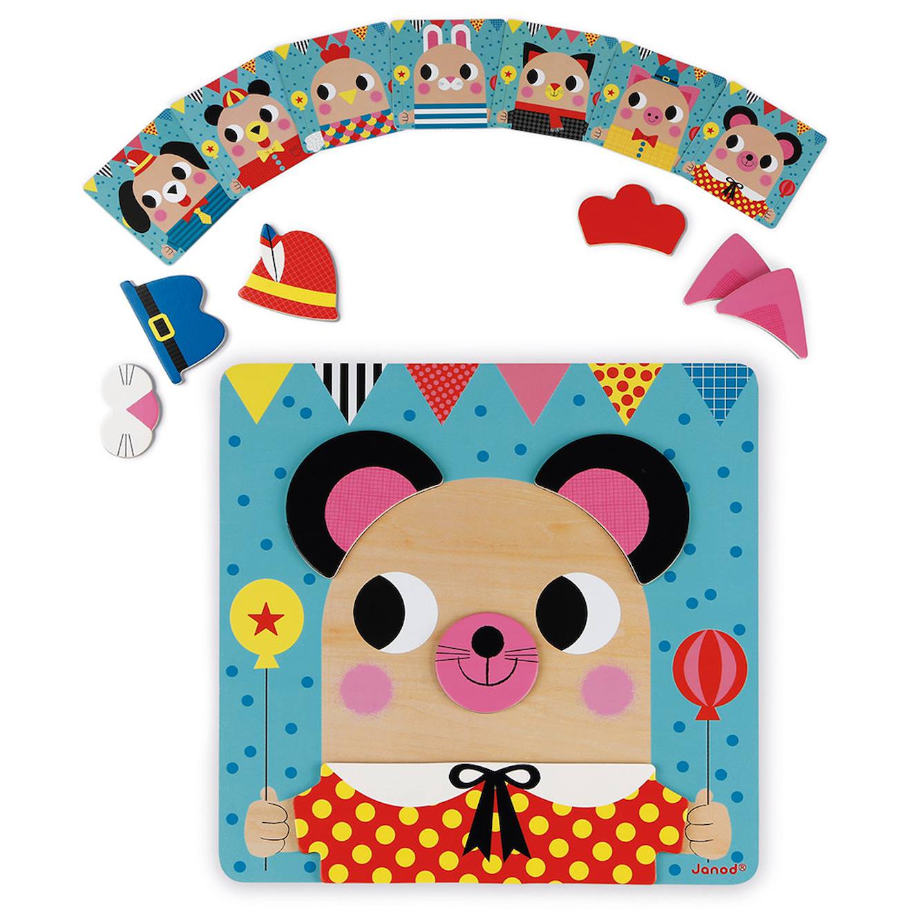 Jeu Éducatif Magnétique Multicolore