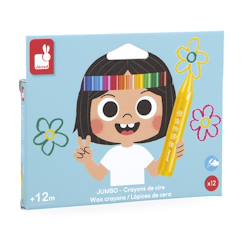 Jouet-Crayons de cire x12 - colo