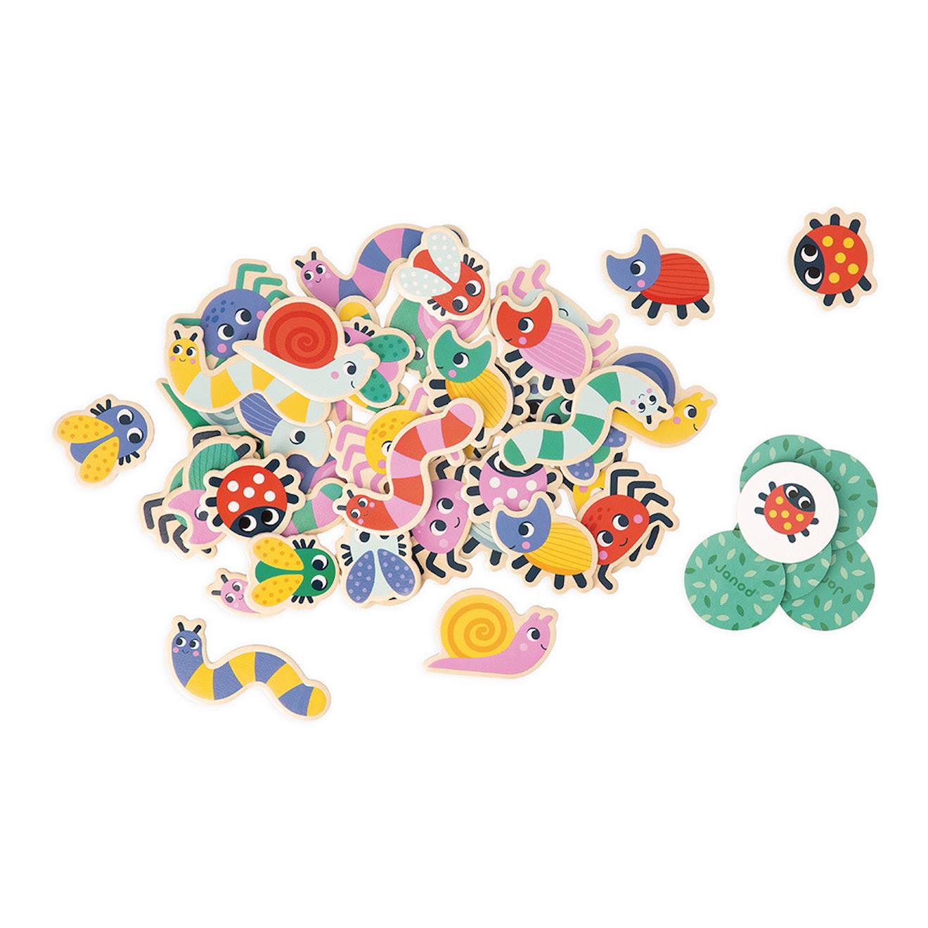 Jeu Pédagogique Cherche Et Trouve Du Jardin Multicolore
