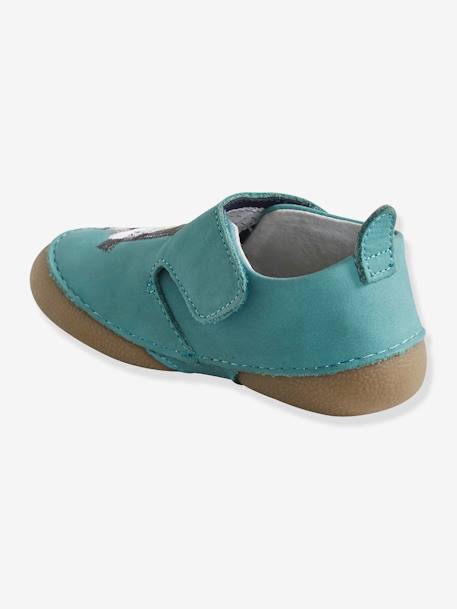 Baskets Bébé Garçon - Gris/marine - Pointure 19 EU (0-6 Mois) - Neuf Avec Emballage
