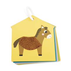 Jouet-Cartes tactiles la ferme en carton