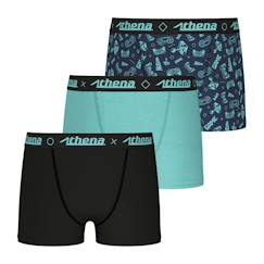 Lot de 3 boxers garçon trio pop  - vertbaudet enfant