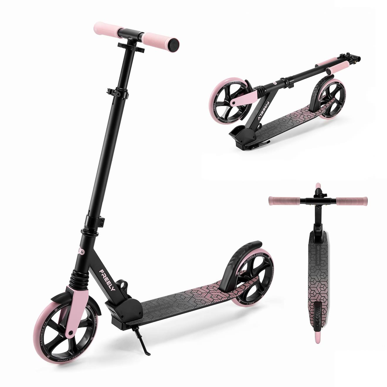 Trottinette Pliable Urbaine Enfant Rose