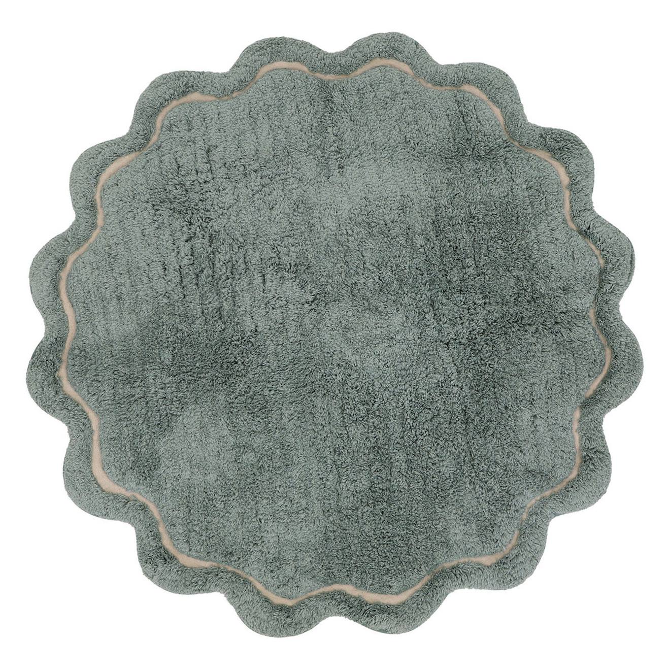 Tapis Enfant Coton Lavable Sweet April Aqua