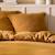 Parure de lit unie en coton, gaze de coton Blanc+Bleu horizon+Caramel+Chocolat+Lichen+Naturel+Terre cuite 13 - vertbaudet enfant 