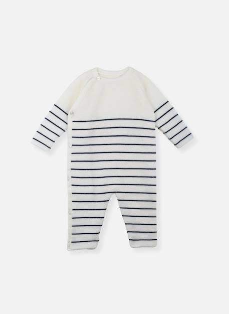 Bébé-Combinaison bébé marinière