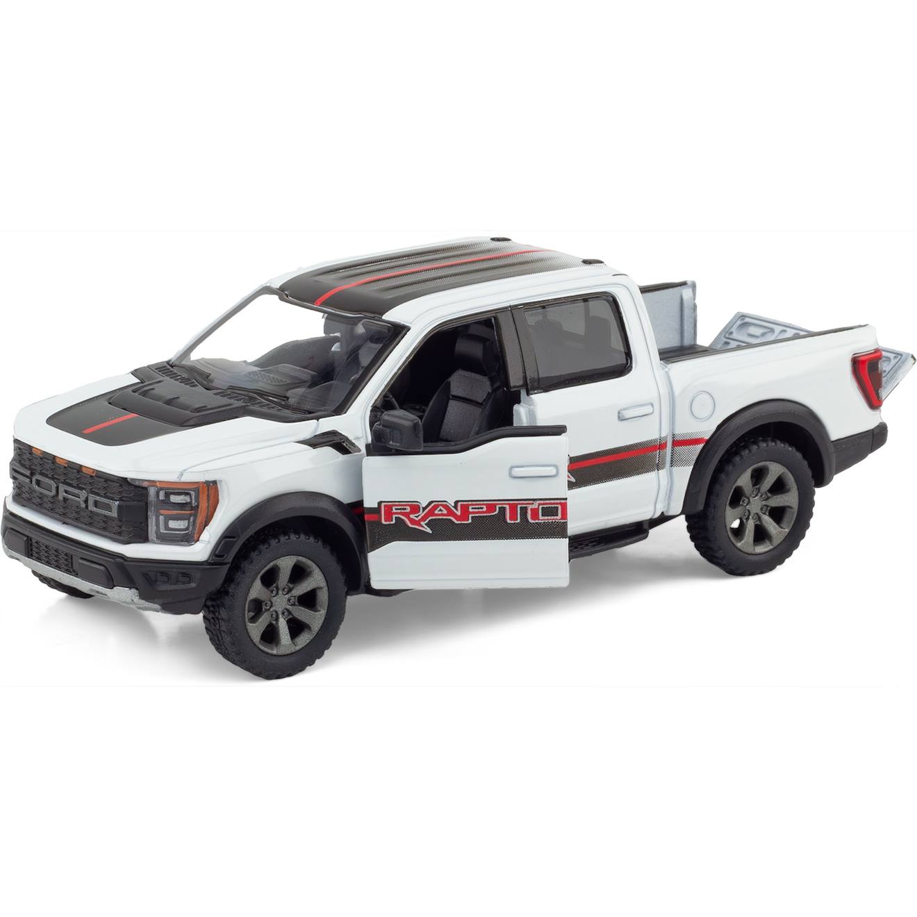 Voiture Miniature Ford F-150 Raptor Blanche Blanc