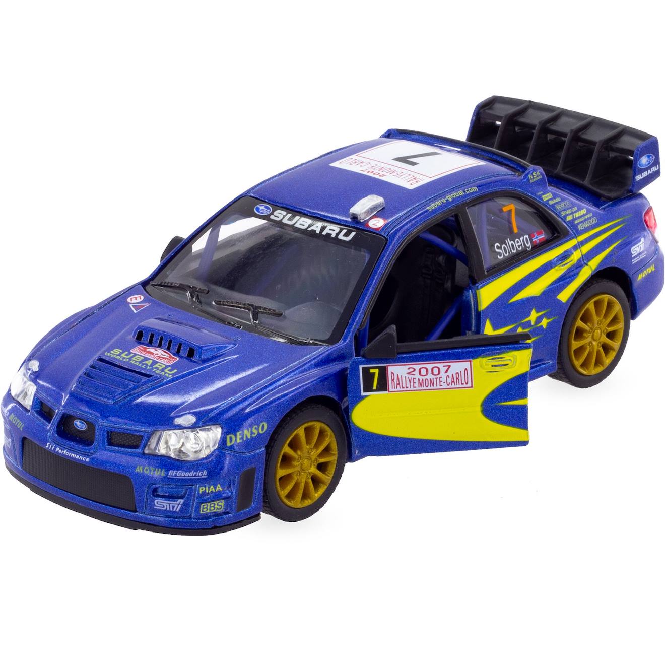 Voiture Miniature Subaru Bleue Bleu