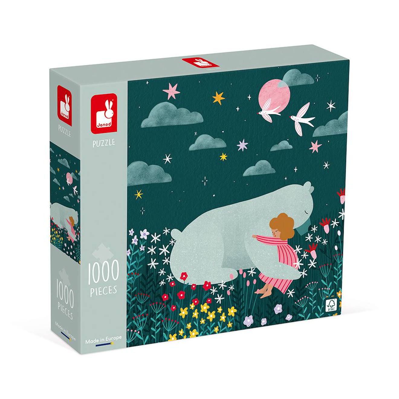 Puzzle 1000 Pièces L'amitié En Carton Fsc Vert