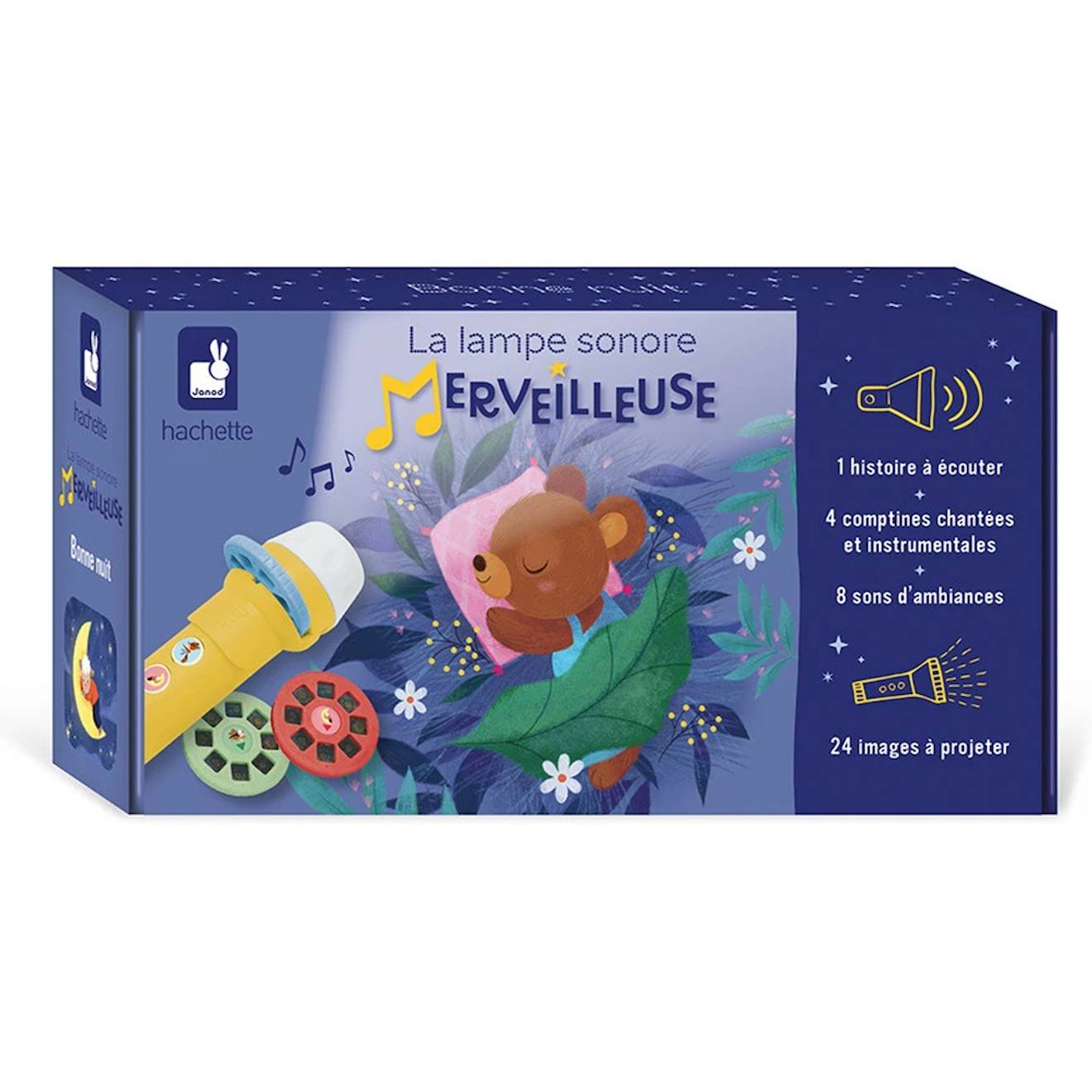 Lampe Sonore Merveilleuse - Bonne Nuit Bleu