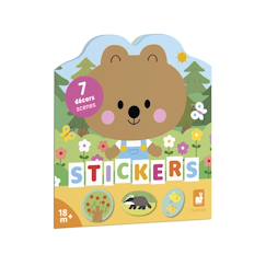 Jouet-Gommettes - cahier de stickers la forêt