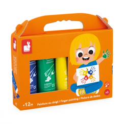 Jouet-Peinture au doigt x5 - colo