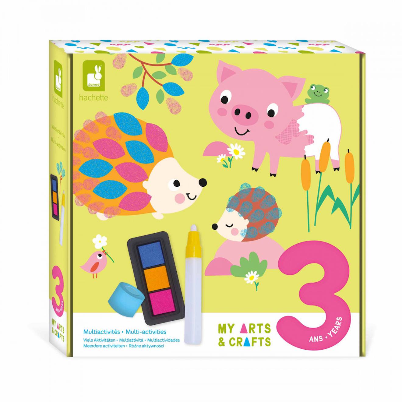 3 Ans - Multiactivités Multicolore