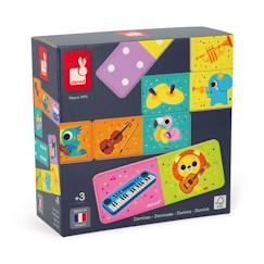 -Dominos instruments de musique en carton fsc