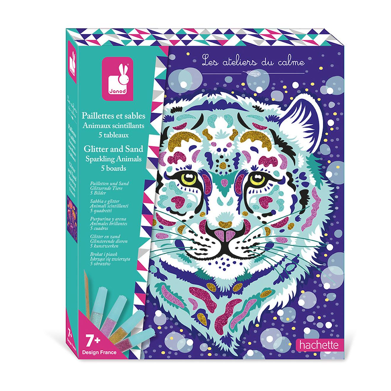 Paillettes & Sables Animaux Scintillants Multicolore