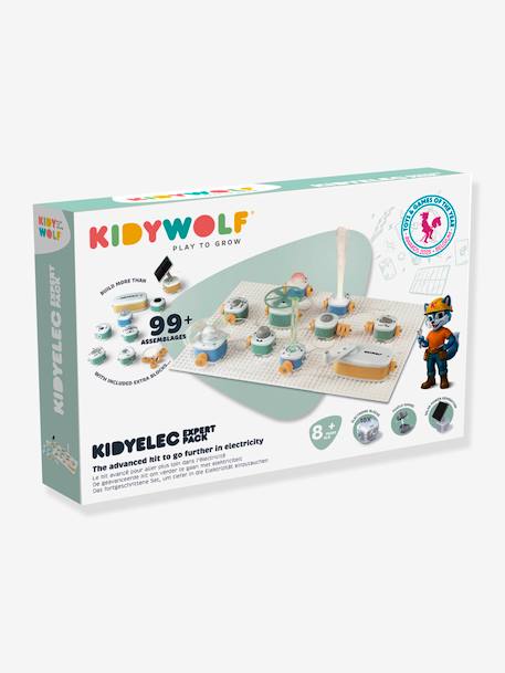 Coffret Kidyelec Expert avec sa base de montage et ses composants