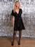 Robe femme à sequins capsule mère fille noir 2 - vertbaudet enfant 