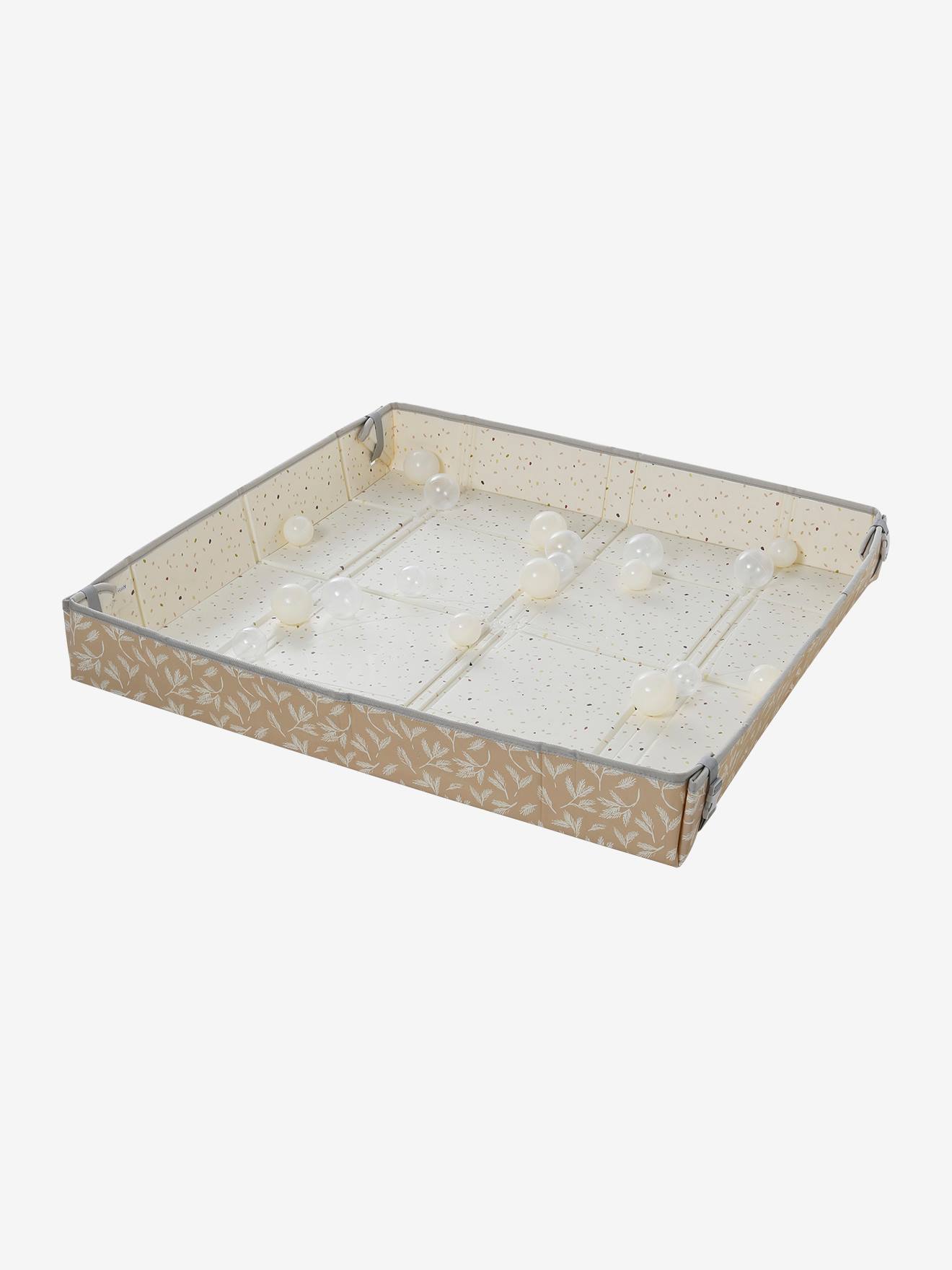 Tapis réversible et pliable avec balles feuilles