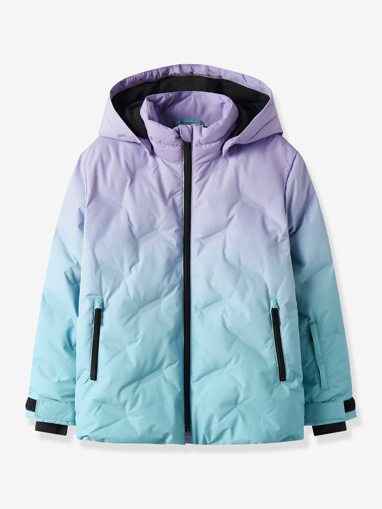 SNOW10 - LÉOPARD VESTE DE SKI - Filles | Noir | NAME IT France