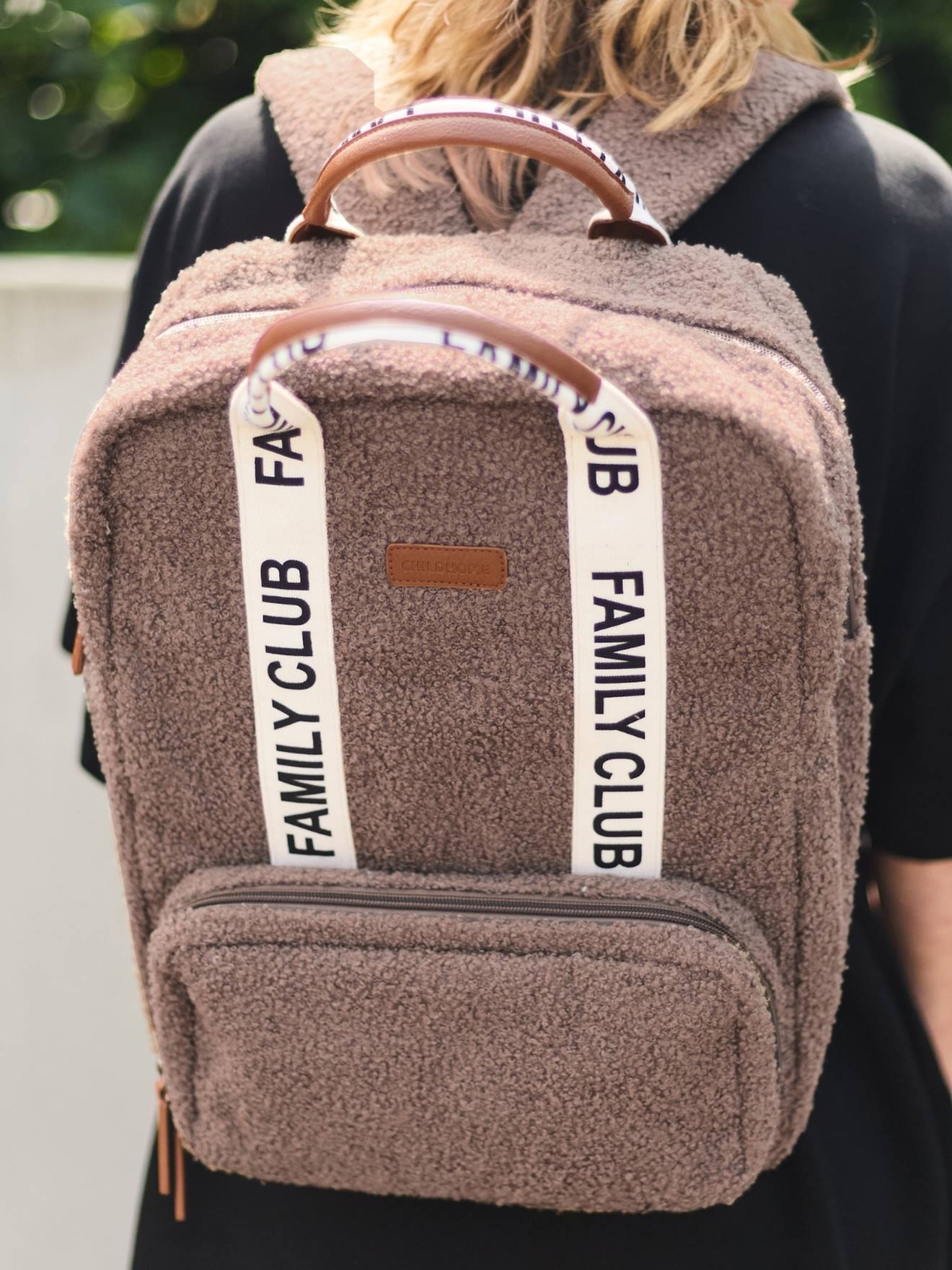 Sac à dos à langer Family Club Signature marron