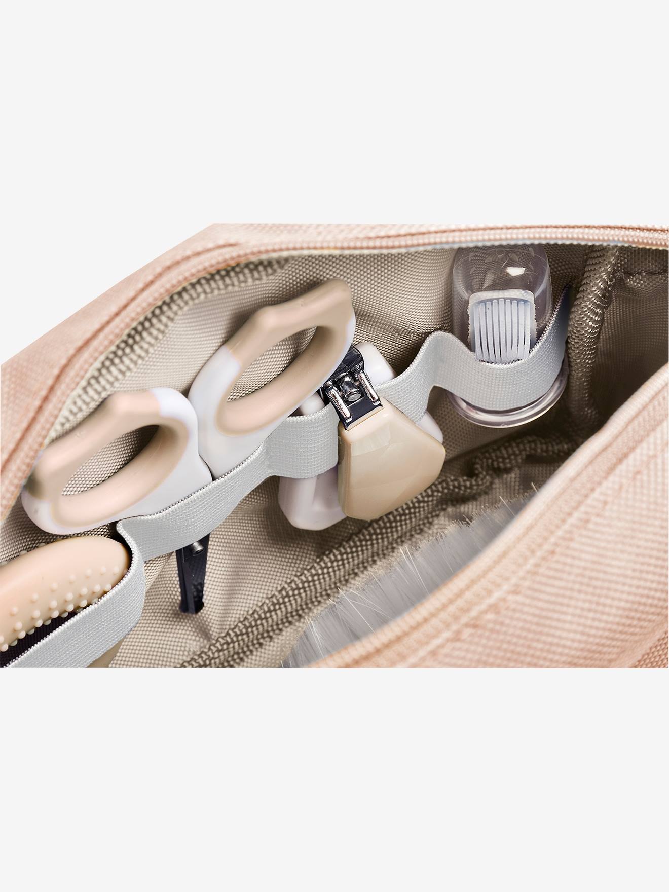 Trousse de toilette et 7 accessoires beige (Béaba) - Image 2