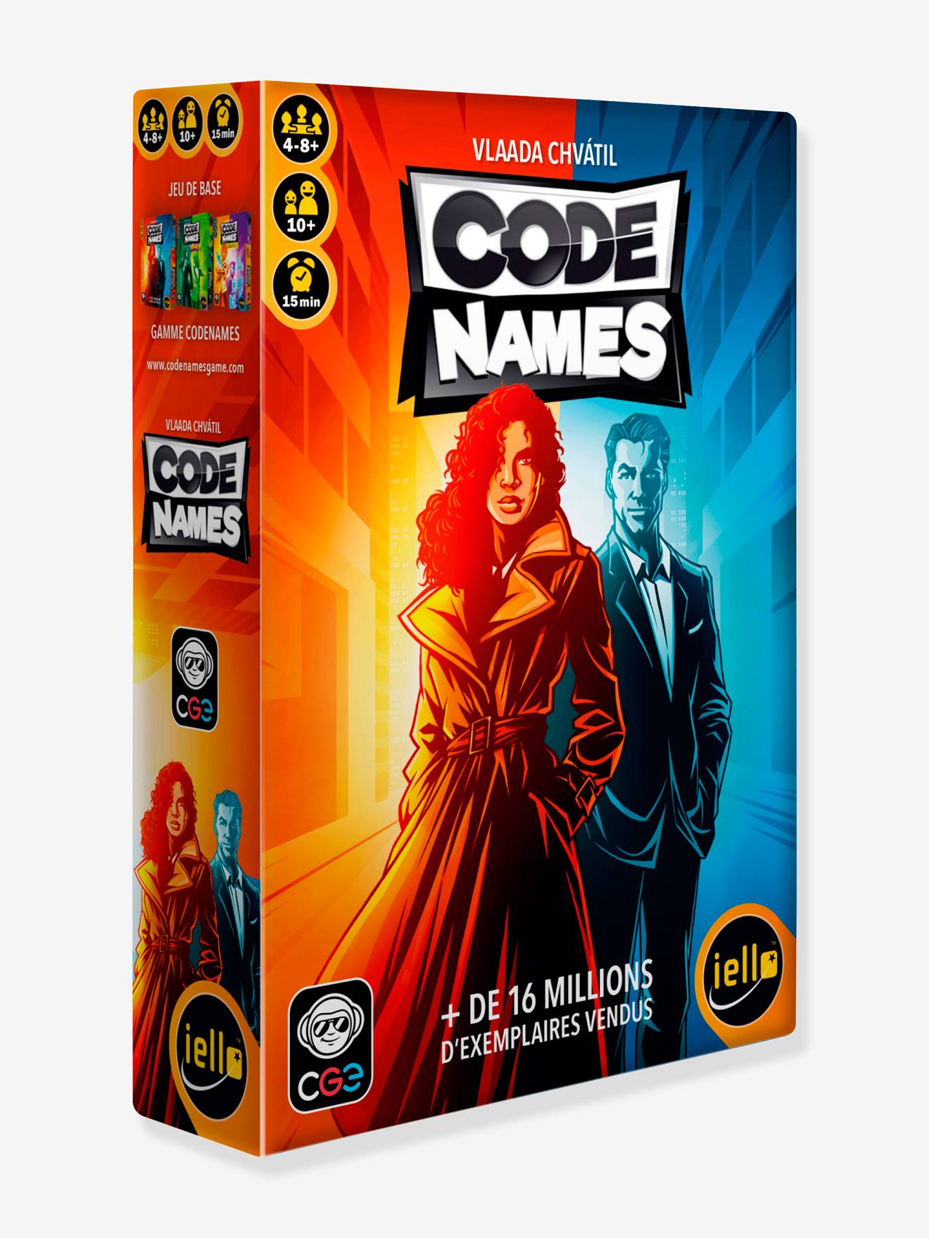 Codenames (Nouvelle Edition) IELLO rouge