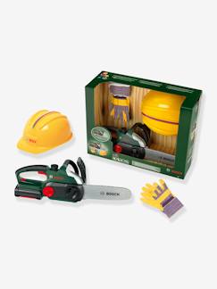 Jouet-Jeux d'imitation-Maison, bricolage et métiers-Set bûcheron avec tronçonneuse