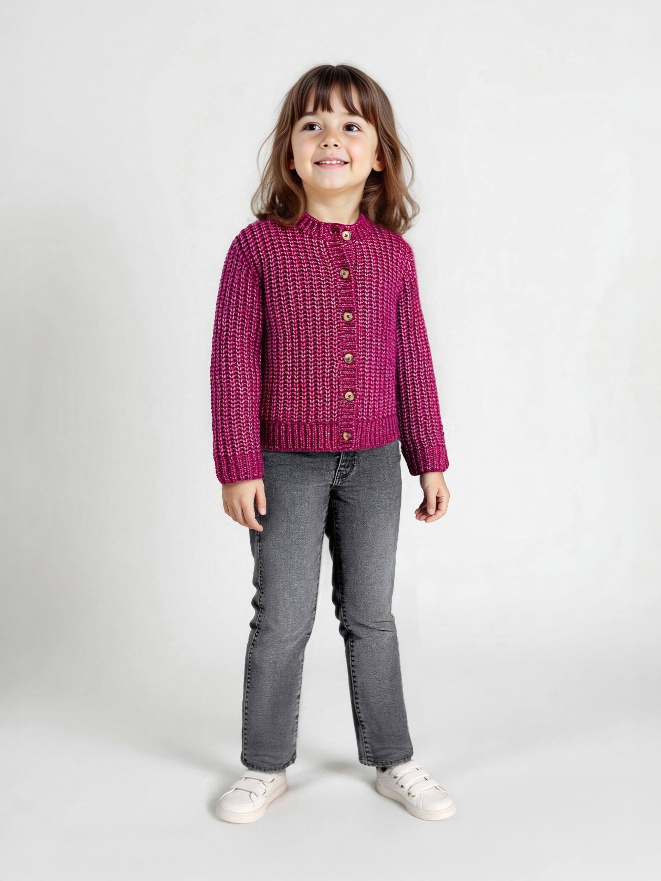 Jean fille slim morphologik tour de hanches medium gris