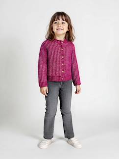 Jean fille slim morphologik tour de hanches medium  - vertbaudet enfant