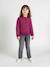 Jean fille slim morphologik tour de hanches medium bleached+bleu foncé+gris+stone 9 - vertbaudet enfant 