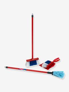 Jouet-Set de ménage avec balais frange 4 pcs