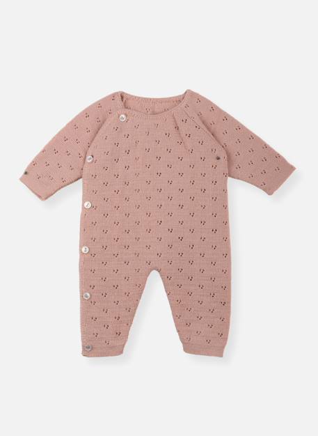 Bébé-Combinaison bébé maille ajourée