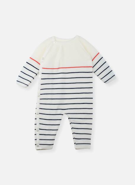 Bébé-Combinaison bébé marinière