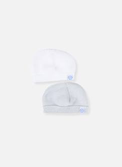 -Lot de  2 bonnets bébé