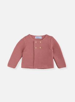 Cardigan bébé 4 boutons coton bio  - vertbaudet enfant