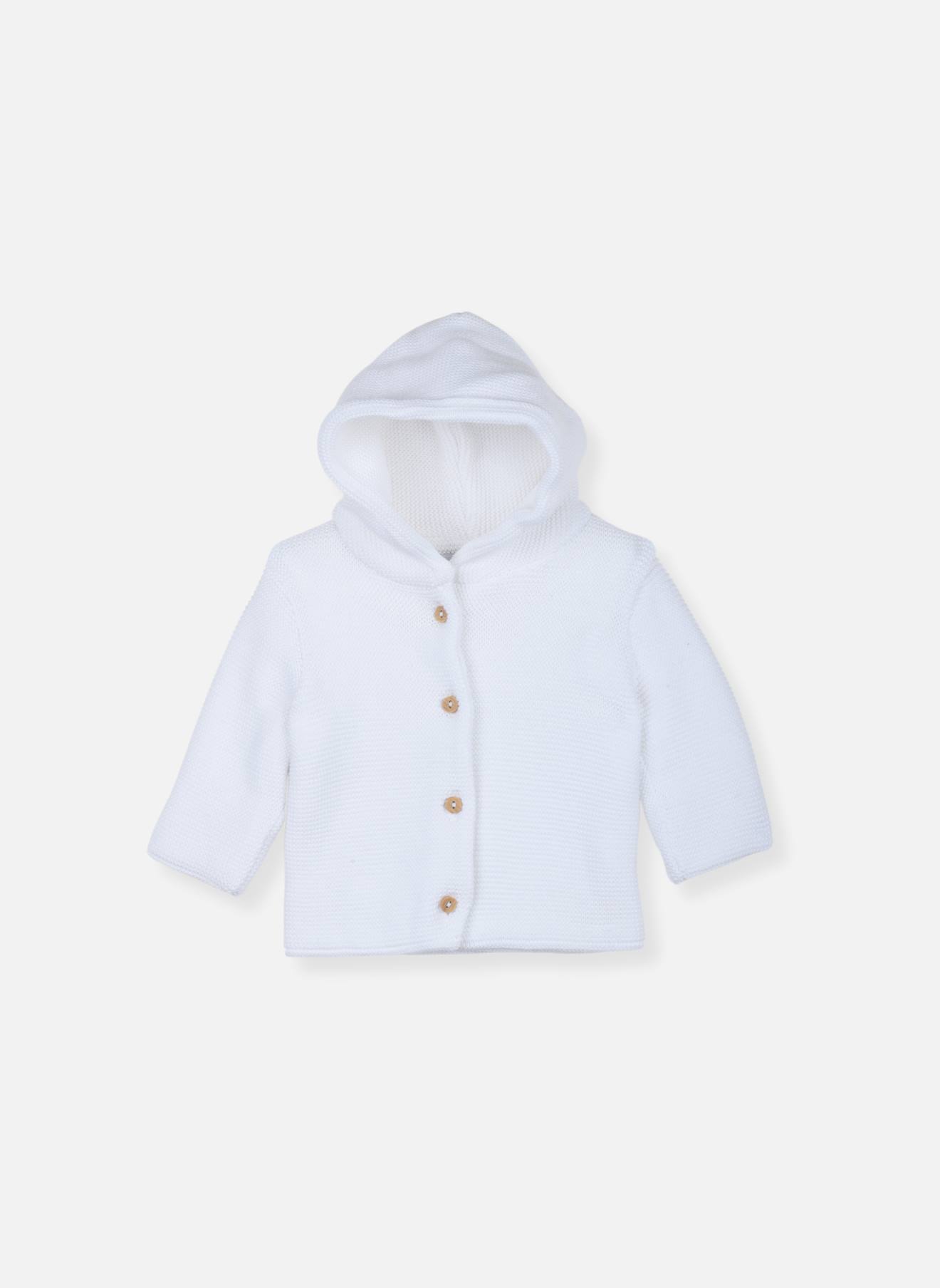 Paletot En Coton Bébé Blanc