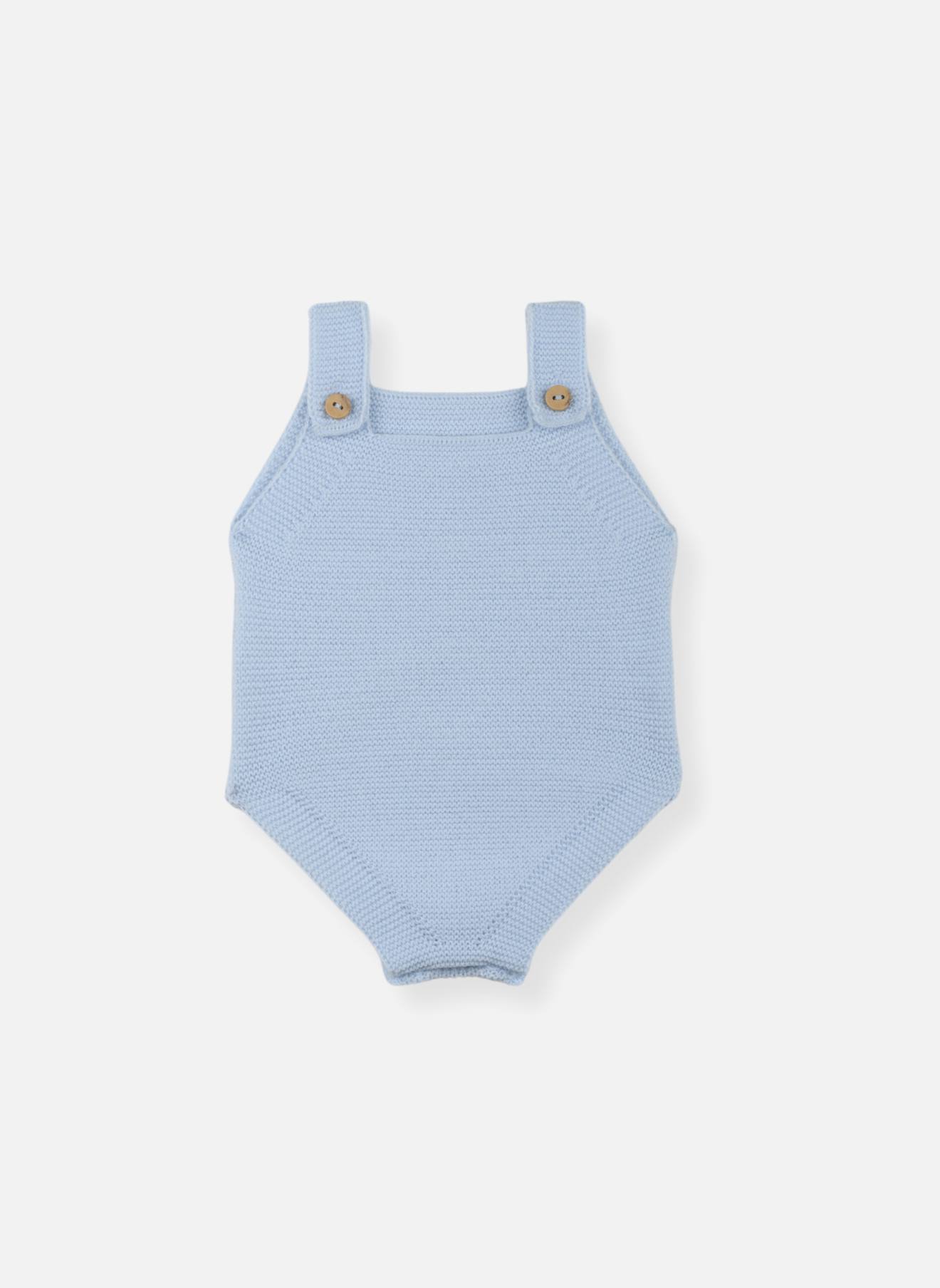 Barboteuse Pour Bébé Bleu Layette