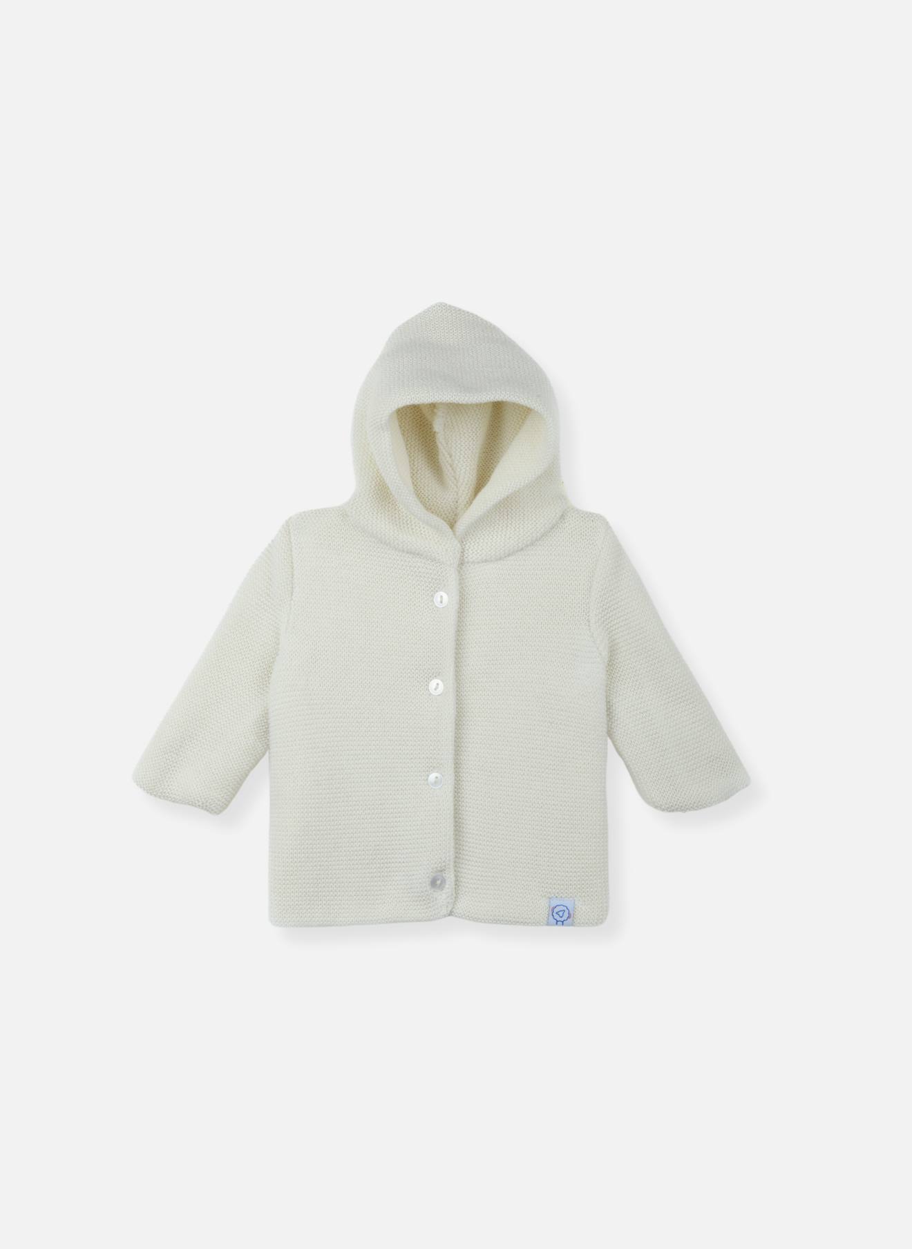 Veste En Tricot Recyclé Écru