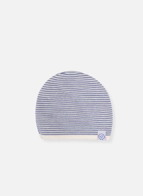 Bébé-Accessoires-Bonnet milleraies bébé