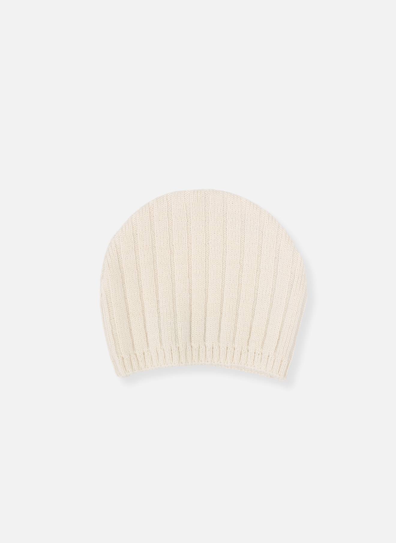 Bonnet En Laine Bébé Écru