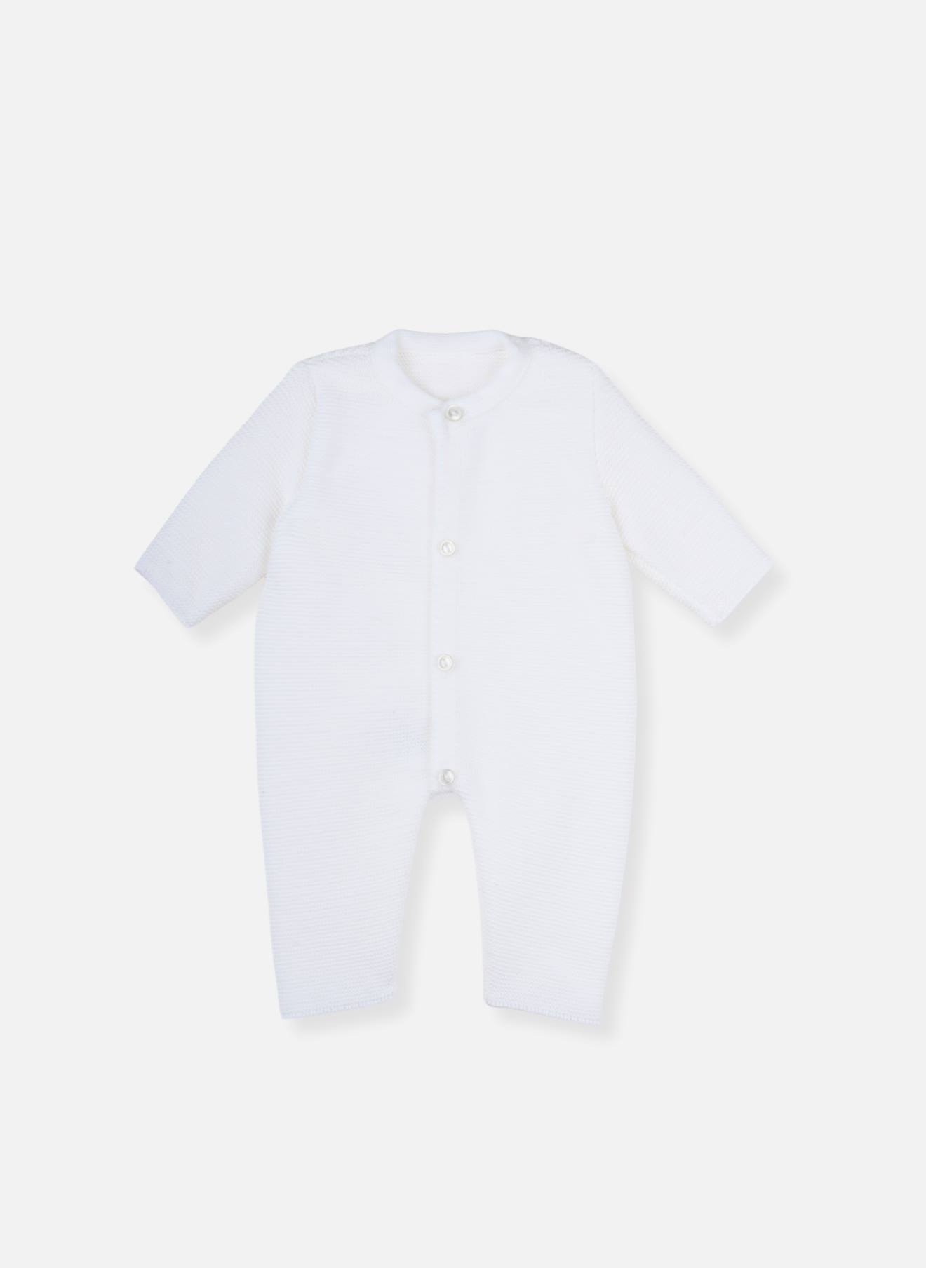 Combinaison Bb 4 Boutons Blanc 16 €