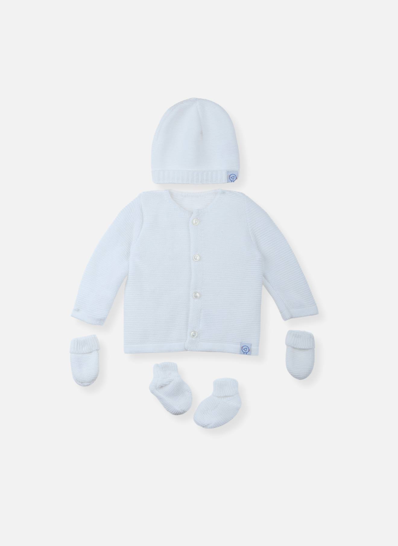 Lot Maternité Coton Bio Blanc