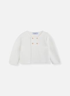 Cardigan bébé 4 boutons coton bio  - vertbaudet enfant