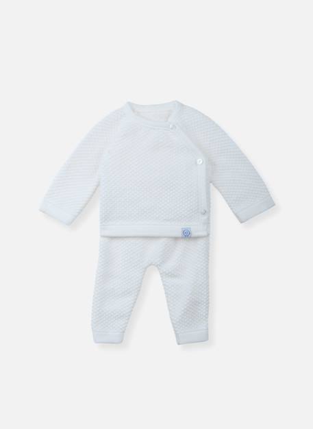 Bébé-Ensemble bébé tricot nid d'abeilles