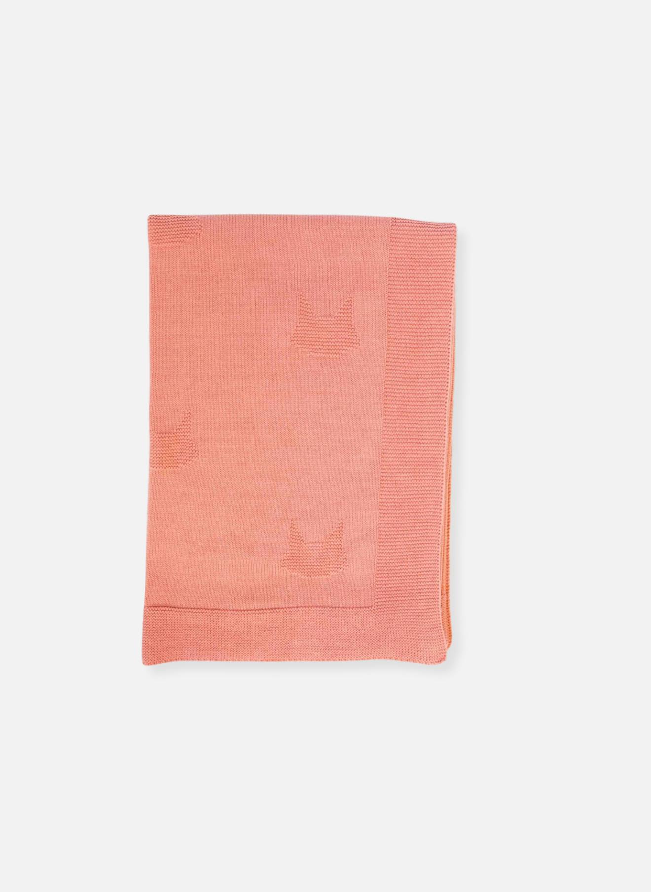 Couverture En Coton Bouton De Rose