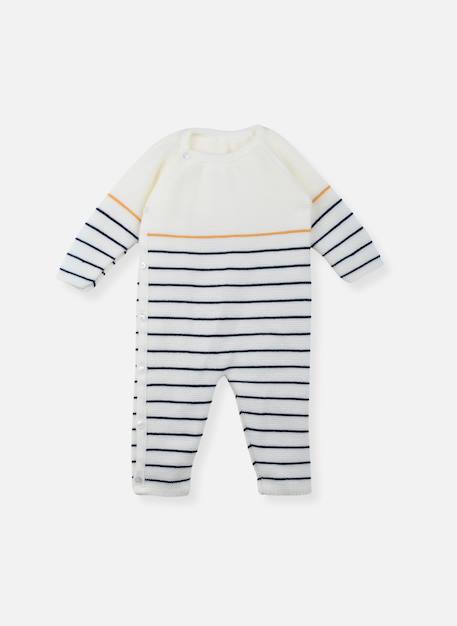 Bébé-Combinaison bébé marinière