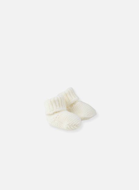 La Manufacture De La Layette - Chaussons Bébé - Cocoon Écru