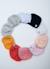 Bonnet rond bébé Blanc+Bleu layette+Framboise+Gris+Marine+Moutarde+Pêche+Rose layette+Rose poudre+Vert d'eau 5 - vertbaudet enfant 